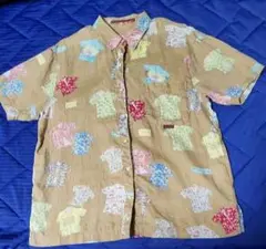 美品　Mademoiselle NON NON 花柄リネン生地