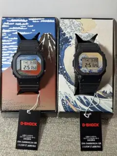 G-SHOCK 新品未使用品 葛飾北斎 2本セット 付属品完備 2025年最新】葛飾北斎 g-shockの人気アイテム - メルカリ