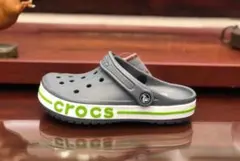 CROCS クロックス バヤバンド クロッグ 男女兼用 グレー