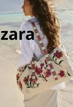 ZARA 新品 完売 エンブロイダリー キルティング 刺繍 バッグ ZARA 新品 完売 エンブロイダリー キルティング 刺繍 バッグ