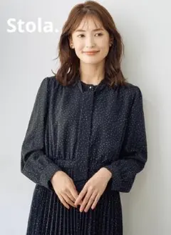 Stola. ワンピース　黒　25115108 タグ付き
