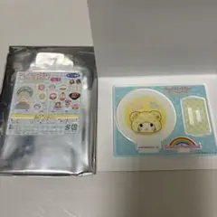 サンリオピューロランド　フードモチーフ　アクリルスタンド　まるもふびより