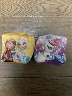 アナと雪の女王　キューブポーチ2個