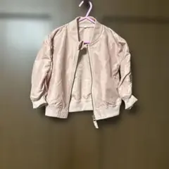 ピンク ボンバージャケット 95サイズ