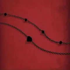 ブラックハートアンクレット