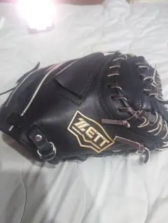 ZETT 未使用軟式キャッチャーミット 黒　送料込み