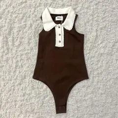 【新品未使用】Bibiy. ノースリーブトップス ブラウン