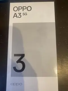 新品未開封OPPO A3 5G 128GB SIMフリー　パープル