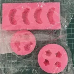 ピンクシリコンモールドセット