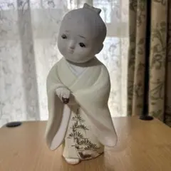 陶器製 着物少女人形