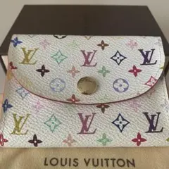 LOUIS VUITTON ルイ・ヴィトン マルチカラー カードケース ホワイト