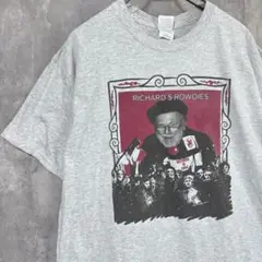 リチャード・ロウディーズ Tシャツ グレー　w XL