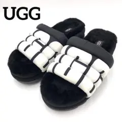 『UGG』アグ (25cm)マキシ スライド ロゴサンダル