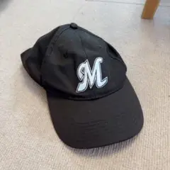 マリーンズ黒キャップ　キッズ