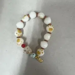 手作り 猫モチーフ ブレスレット