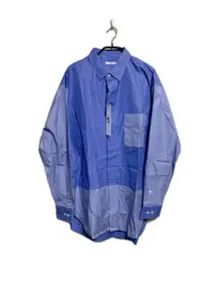 UNIQLO ＋J シャツ パッチワーク ストライプ