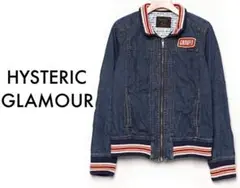 HYSTERIC GLAMOUR 【希少】ロゴ ワッペン デニム ブルゾン