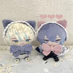 にじぱぺ用ぬい服 ヘッドドレス×リボン