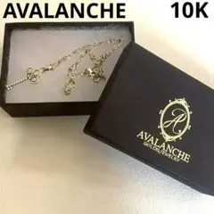 AVALANCHE t-Ace コラボ 10k YG 鍵 ネックレス アバランチ