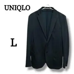 UNIQLO ユニクロ 感動ジャケット コンフォート スリムフィット ネイビー
