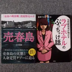【匿名配送】売春島+ラブホテルぶっちゃけ話 2冊