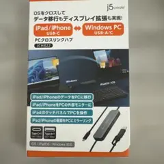 j5create JCH422 USB-C ディスプレイアダプタ