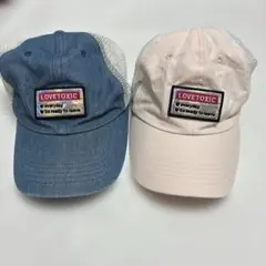 Lovetoxic キャップ メッシュ 2色セット