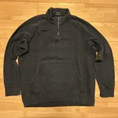Nike SB ハーフジップ ブラック