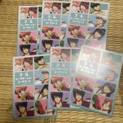 銀魂 ポストカード 坂田銀時 土方十四郎 沖田総悟 高杉晋助 6点セット