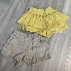 ショートパンツ 2点セット サイズ100