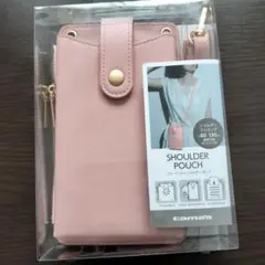スマホショルダーポーチ ピンクベージュ 新品・未開封