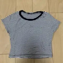 ZARA クロップドシャツ　M