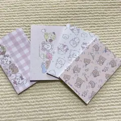 ミッコ メモ帳4冊セット