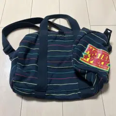 マスターピース MASTERPIECE ミニストライプスウェットドラムバッグ マスターピース MASTERPIECE ミニストライプスウェットドラム