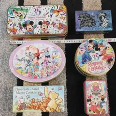ディズニーリゾート　お菓子　缶　35周年　36周年　ハロウィン　イースター