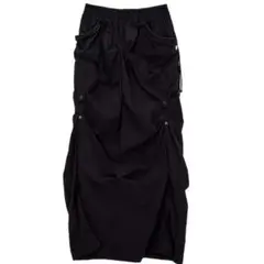 マーティンキムHYBRID SHIRRING MAXI SKIRT