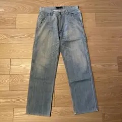 Y2K OAKLEY ICE BLUE PAINTER DENIM PANTS