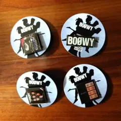 BOØWY　ピンズカプセル　４点セット