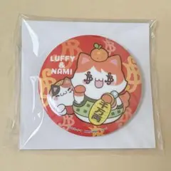 ワンピース ナミ ルフィ 缶バッジ ニャンピースニャーン