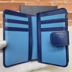PRADA☆鑑定済☆VITELLO MOVE ネイビーバイカラー プラダ財布