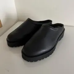 靴 simply complicated mule US8 Japanese Brand × Vibram Simply Complicated Smooth Leather