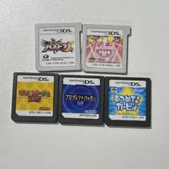 3DS　DSソフトおまとめ＊5本セット　マリオ　パズドラ　カービィ