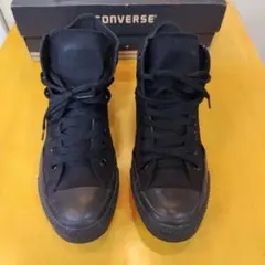 CONVERSE ブラックスニーカー US 7