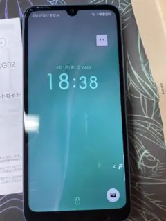 中古 arrows We2 F-52E ネイビーグリーン　スマートフォン