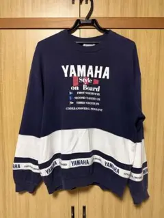 80s〜 企業ロゴ ヤマハ YAMAHA バックプリント スウェット トレーナー 3ca136f0062fdfc954ba4de477fe5e