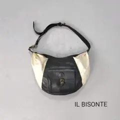 IL BISONTE イルビゾンテ ショルダーバッグ ボディー 調節可能 レザー