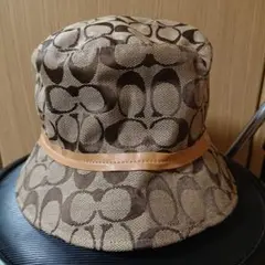 【値下げ～8/6まで】COACH コーチ バケットハット ブラウン
