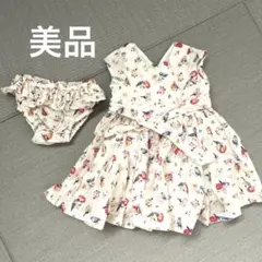 美品　cath kids ワンピース　3-6m 値下げしました