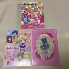 小物(64)セーラームーン クリアファイル 3枚セット