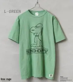 PEANUTS free rage フリーレイジ SNOOPY Tシャツ XL